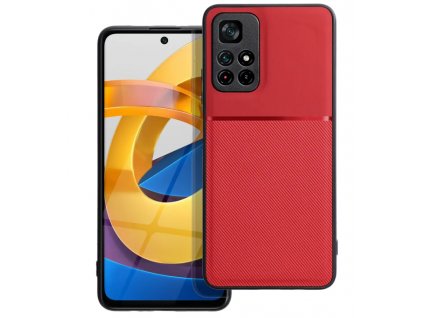 NOBLE Case pouzdro / kryt pro Xiaomi RedMi Note 11T 5G / Redmi Note 11S 5G červené