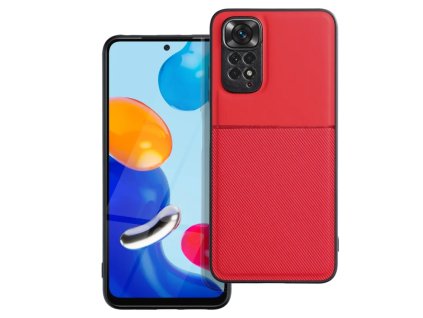 NOBLE Case pouzdro / kryt pro Xiaomi RedMi Note 11 PRO / Redmi Note 11 PRO 5G červené