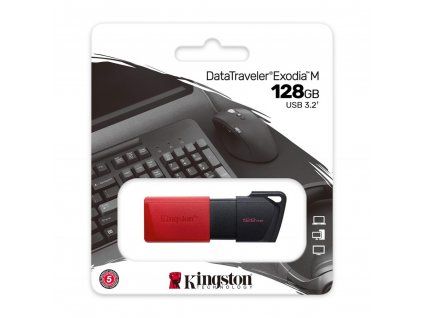 Kingston DataTraveler Exodia M 128GB USB 3.2 Gen 1, flash disk