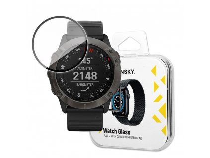 Wozinsky Hybrid Glass ochranné sklo pro Garmin Fenix 6 PRO