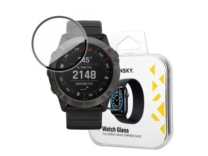 Wozinsky Hybrid Glass pro Garmin Fenix 6X, 9145576261958