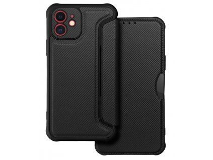 Knížkové pouzdro Smart RAZOR pro Apple iPhone 11, černá