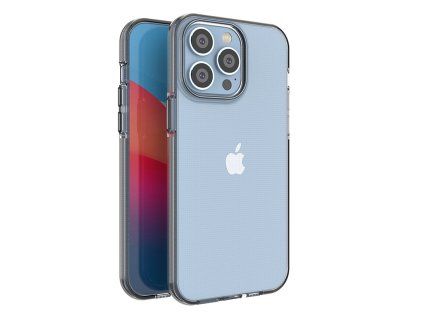Spring Case TPU pouzdro / kryt pro Apple iPhone 14 PRO MAX, transparentní černá