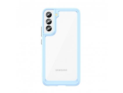 Outer Space case pouzdro / kryt pro Samsung Galaxy S22 clear / blue