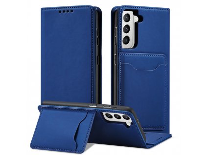 Pouzdro Smart Card pro Samsung Galaxy S22 Plus modré