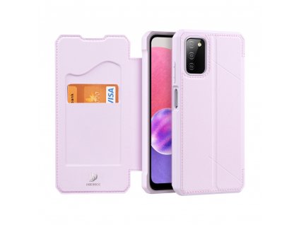 Dux Ducis pouzdro Skin X Bookcase Samsung Galaxy A03s pink / růžové