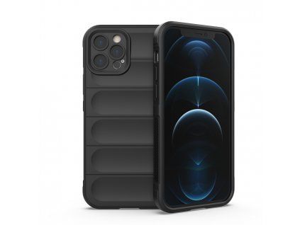 Magic Shield Case silikonové pouzdro / kryt pro Apple iPhone 12 PRO, černá