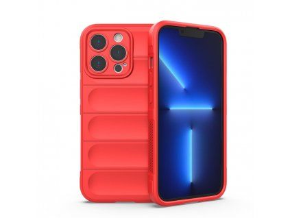 Magic Shield Case silikonové pouzdro / kryt pro Apple iPhone 13 PRO MAX, červená