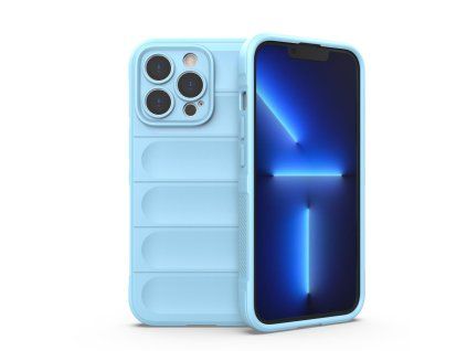 Magic Shield Case silikonové pouzdro / kryt pro Apple iPhone 13 PRO MAX, světle modrá