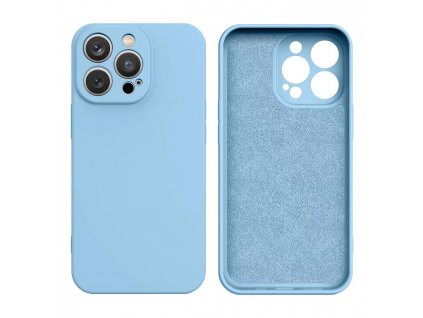 Silicone COVER pouzdro / kryt pro Apple iPhone 13 PRO MAX (6,7") light blue