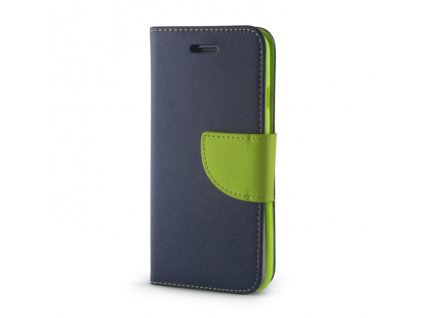 Smart Book pouzdro Samsung Galaxy A13 4G modrá / zelená (FAN EDITION)