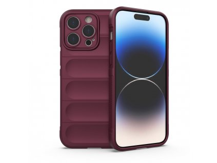 Magic Shield Case pouzdro / kryt pro Apple iPhone 14 PRO MAX (6,7") burgundy