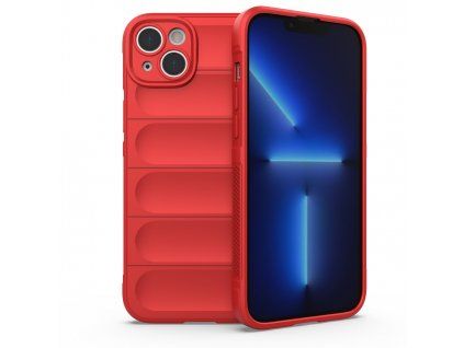 Magic Shield Case silikonové pouzdro / kryt pro Apple iPhone 14 Plus, červená