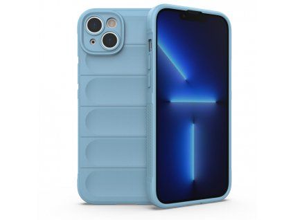Magic Shield Case silikonové pouzdro / kryt pro Apple iPhone 14 Plus, světle modrá
