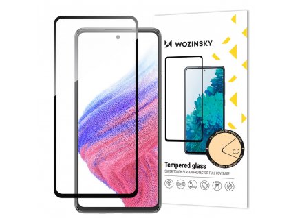 Wozinsky Full Glue tvrzené sklo Samsung Galaxy A54 5G černé, 9145576269510