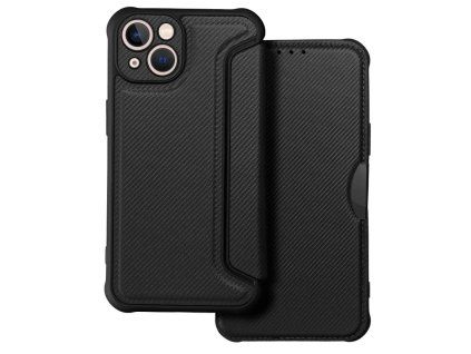 Knížkové pouzdro Smart RAZOR pro Apple iPhone 14 Plus, černá