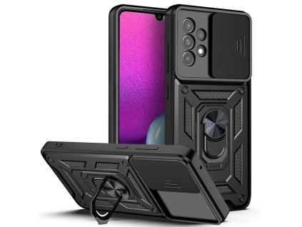 Hybrid Armor CAMSHIELD / odolné pouzdro / kryt 4v1 / pro Samsung Galaxy A33 5G / černé