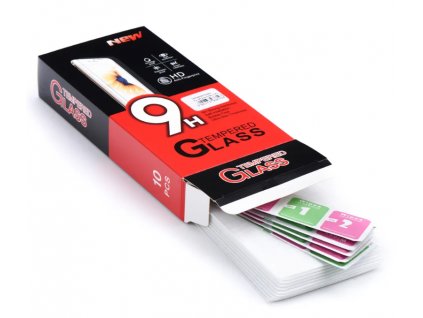 9H ochranné tvrzené sklo Premium RED 10ks pro Apple iPhone 13 (6,1") / iPhone 16e