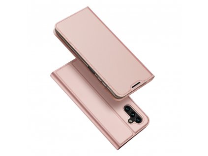 Dux Ducis pouzdro Skin Pro Bookcase Samsung Galaxy A14 5G pink / růžové
