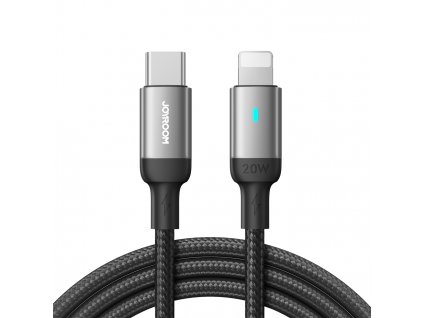 Joyroom S-CL020A10 USB-C PD kabel - iPhone Lightning / 2m / 20W černý