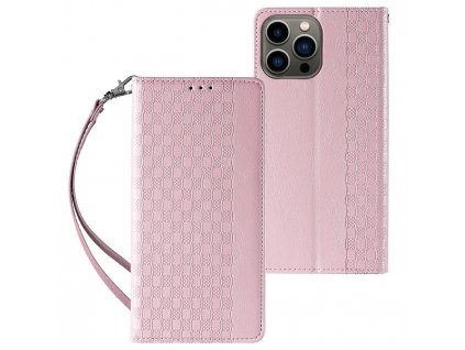 Pouzdro Smart Strap pro iPhone 13 PRO MAX (6,7") růžové