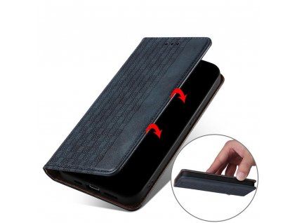 Knížkové pouzdro Smart Strap pro Apple iPhone 14 PRO, modrá