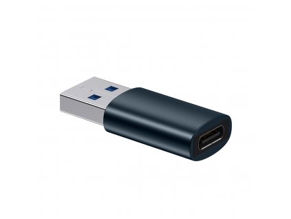 Baseus ZJJQ000103 / adaptér USB 3.1 OTG - USB-C / blue