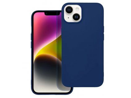 Soft Color Case silikonový kryt pro Apple iPhone 14, modrá