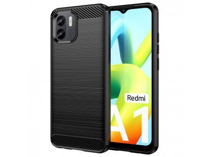 Carbon Case pouzdro / kryt pro Xiaomi RedMi A1 / A2, černá