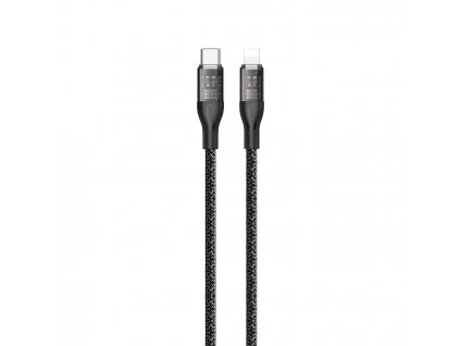 Dudao L22 kabel USB-C PD - iPhone Lightning / 1m / 30W / šedý