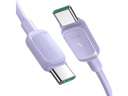 Joyroom S-CC100A14 USB-C kabel - USB-C / 1,2m / 100W / fialový