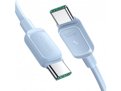 Joyroom S-CC100A14 USB-C kabel - USB-C / 1,2m / 100W / modrý