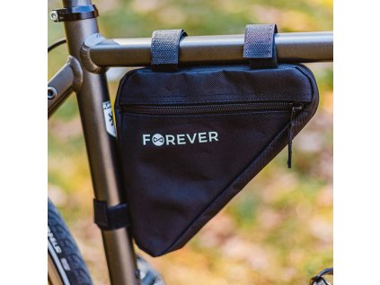 Forever FB-100 taška na kolo / rám kola zadní část / černá