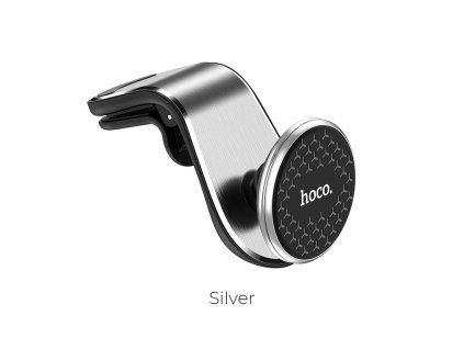HOCO CA59 magnetický držák do mřížky ventilátoru / stříbrný