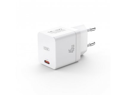 XO CE09 nabíječka s výstupem USB-C PD / 45W / bílá