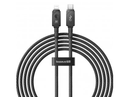 Baseus Unbreakable kabel USB-C PD / Apple Lightning 20W / 2m / černá
