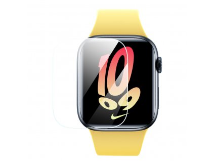 Baseus NanoCrystal 2x ochranná fólie pro Apple Watch 7 / 8 - 45mm