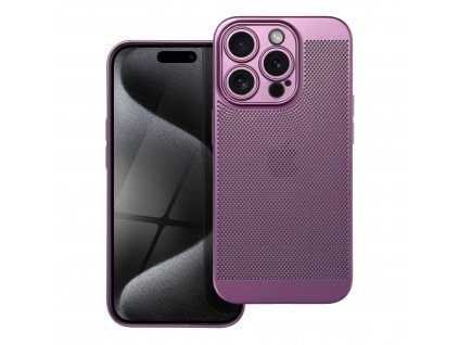 Breezy Air Case / pouzdro / kryt / pro Apple iPhone 15 PRO (6,1") fialové