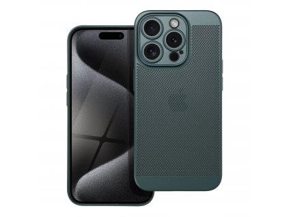 Breezy Air Case / pouzdro / kryt / pro Apple iPhone 15 PRO (6,1") zelené