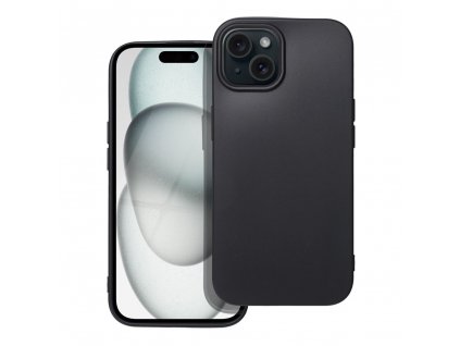 Pouzdro Soft Color Case pro Apple iPhone 15 (6,1") černé