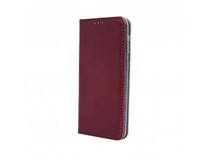Pouzdro Smart Magnetic pro Apple iPhone 15 (6,1") burgundy