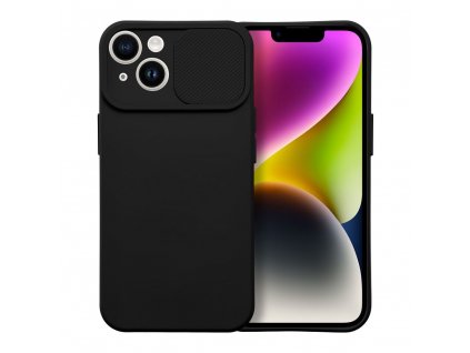 Slide TPU CAMSHIELD / pružné pouzdro / kryt / pro Apple iPhone 14 (6,1") / černé