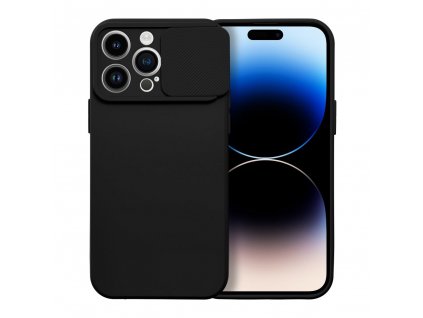 Slide TPU CAMSHIELD / pružné pouzdro / kryt / pro Apple iPhone 14 PRO MAX (6,7") / černé