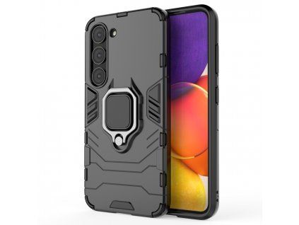 Wozinsky Ring Armor TPU/PC kryt pro Samsung Galaxy S23, šedá