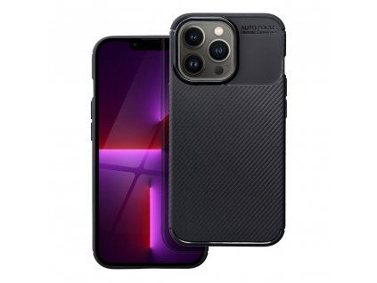 Carbon PREMIUM Case kryt pro Apple iPhone 13 PRO, černá