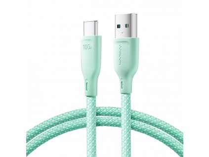 Joyroom SA34-AC6 kabel USB - USB-C / 1m / 100W / zelený