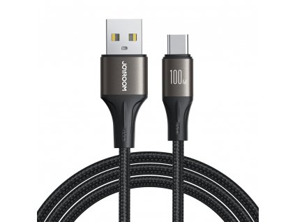 Joyroom SA25-AC6 kabel USB - USB-C / 1,2m / 100W / černý