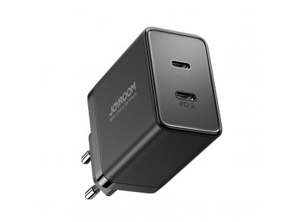 Joyroom JR-TCF09 nabíječka do sítě 2x USB-C PD / QC / AFC / FCP / 40W / černá