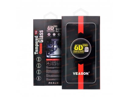VEASON 6D PRO Full Glue Easy-Install tvrzené sklo Apple iPhone 11 / iPhone Xr