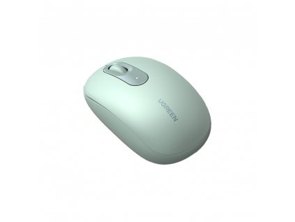 UGreen MU105 bezdrátová myš k počítači / 2400 DPI / 2,4GHz /  zelená / green